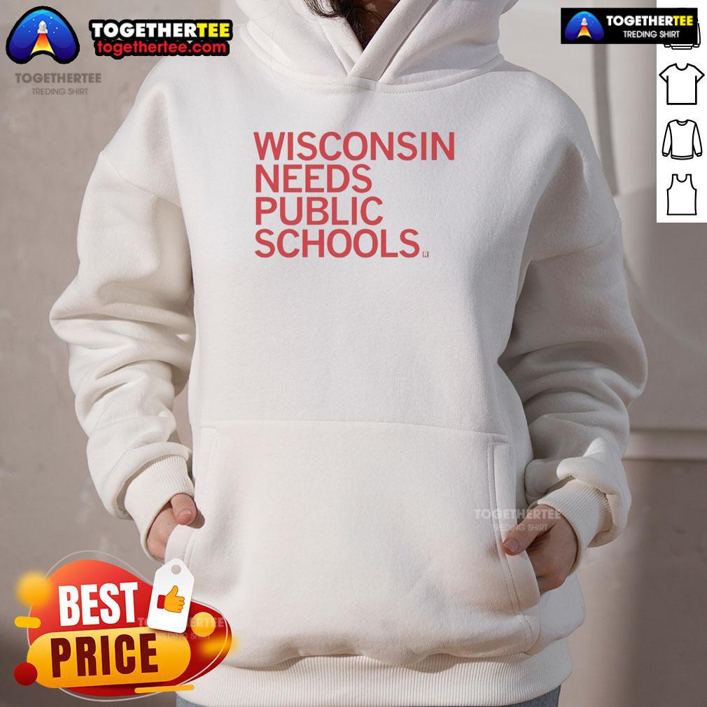 Official Wisconsin Needs Public Schools T-Shirt - Image 2