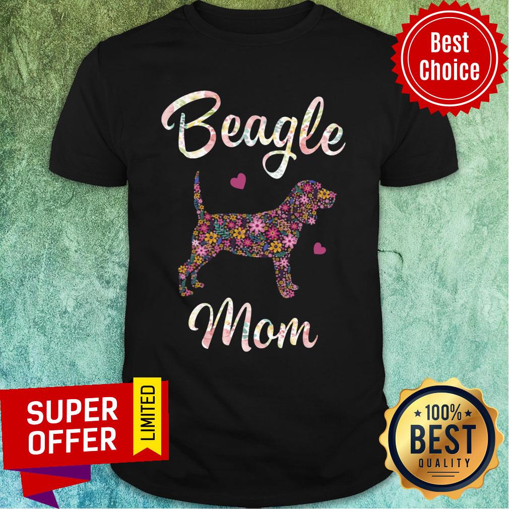 Top Womens Beagle Dog Mom Shirt