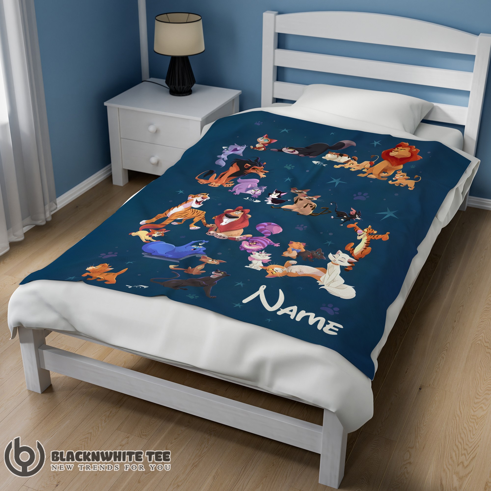 Perfect Good Disney Cartoon All Cats Character Blanket Fleece Customized Blanket - Image 2