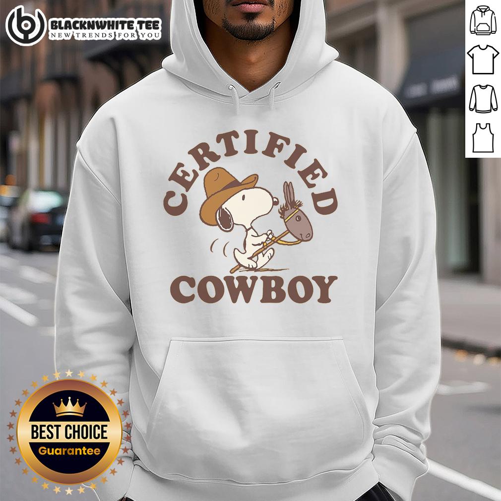 Pretty Peanuts Snoopy Certified Cowboy T-Shirt - Image 2
