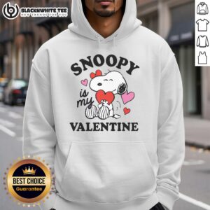 Alternative view of Pretty Peanuts Snoopy Is My Valentine T-Shirt