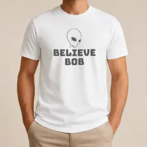 Official Alien Believe Bob Shirt
