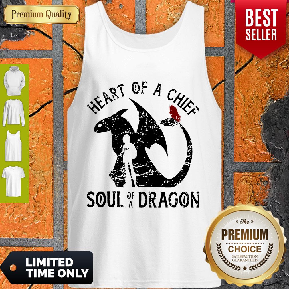 HOT HEART OF A CHIEF SOUL OF A DRAGON SHIRT - Image 4