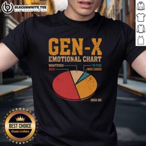 Nice Gen-X Emotional Chart T-Shirt