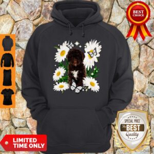 Alternative view of Official Spanish Water Dog Daisy Flower Classic Shirt