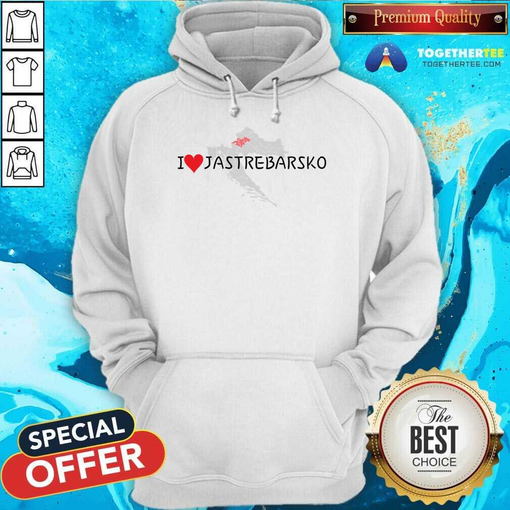 I Love Jastrebarsko Map Shirt - Image 4