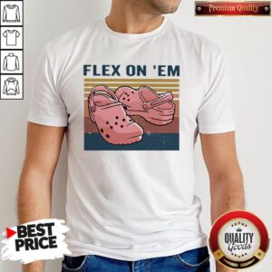 Premium Croc Flex On Em Vintage Shirt