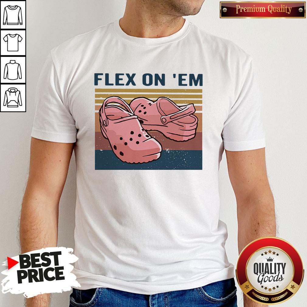 Premium Croc Flex On Em Vintage Shirt