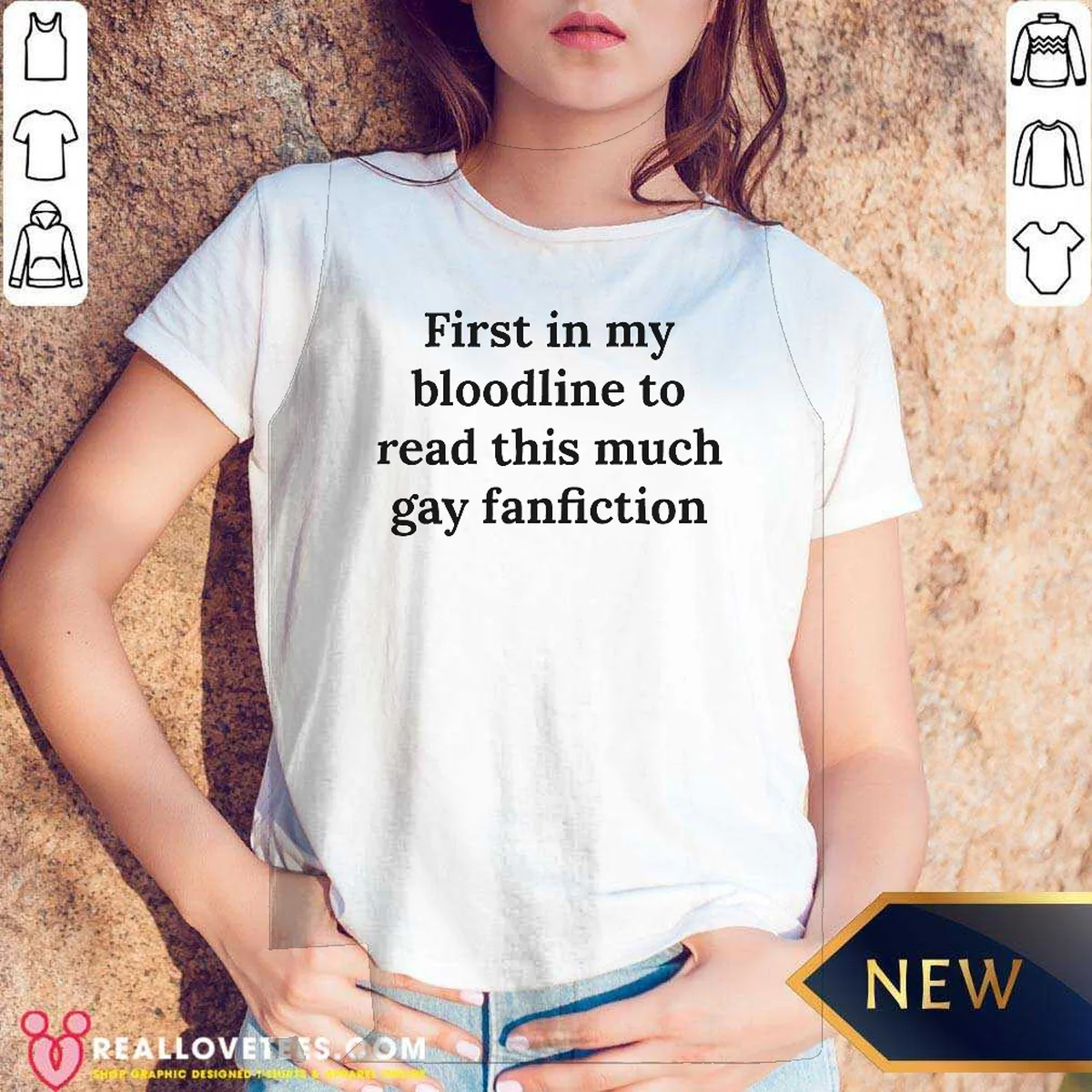 Premium First In My Bloodline To Read This Much Gay Fanfiction Shirt - Image 2