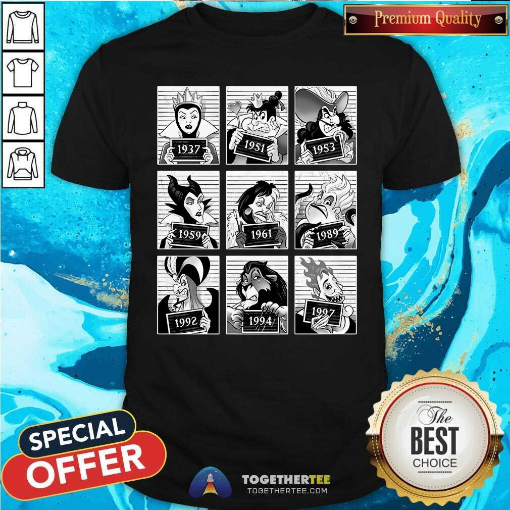 Premium Disney Villains Prison T-Shirt