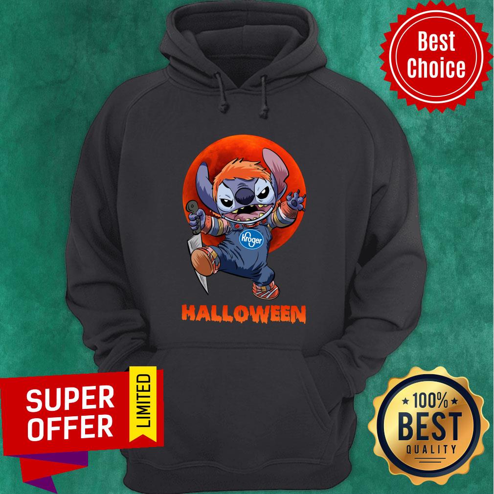 Michael Myers Stitch Kroger Halloween Shirt - Image 2