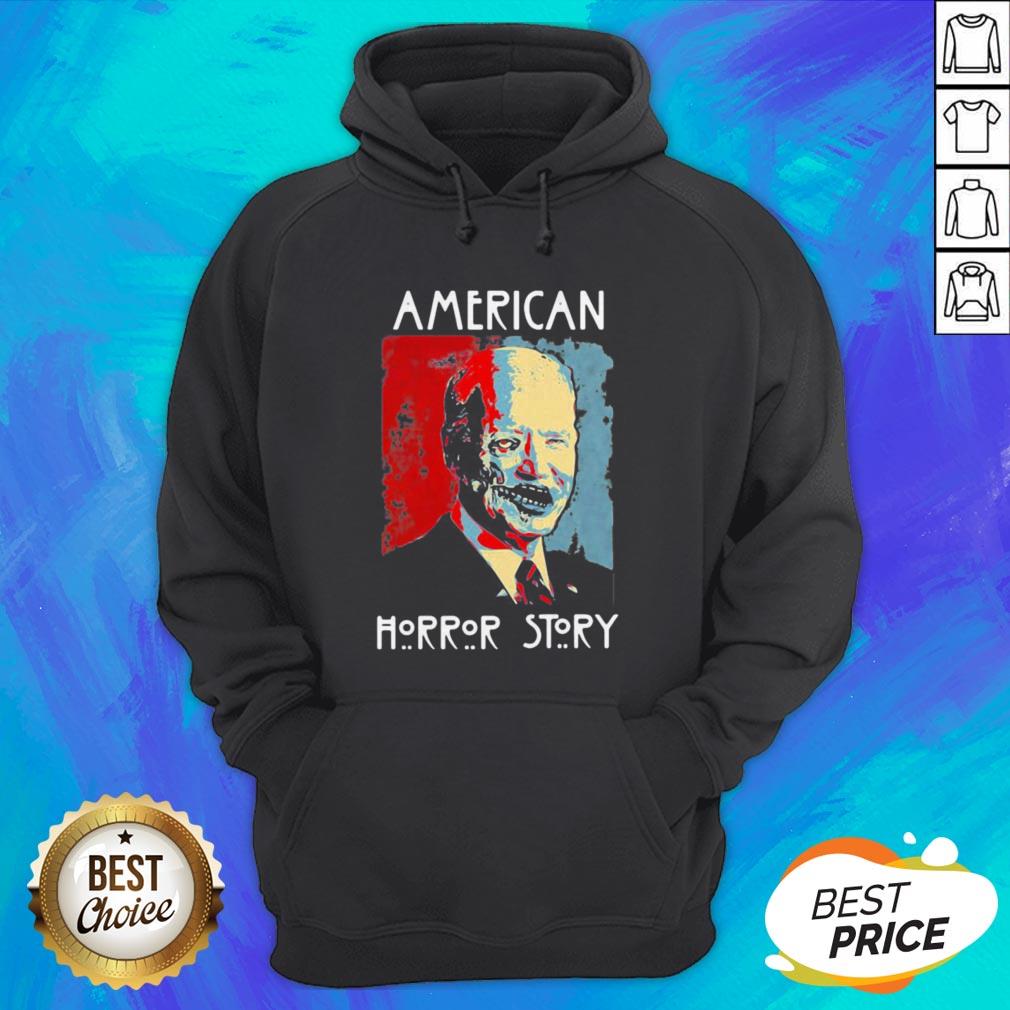 Pretty Halloween Joe Biden American Horror Story Art Shirt - Image 3