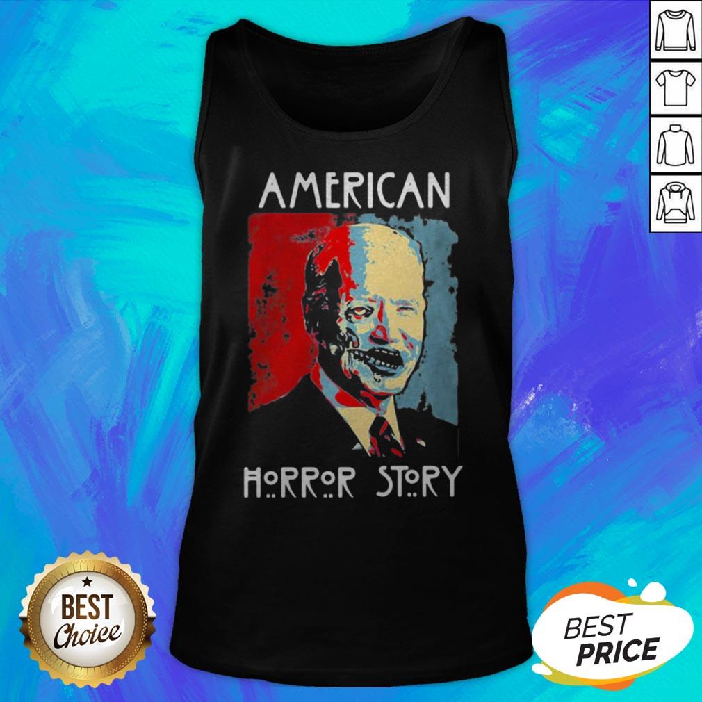 Pretty Halloween Joe Biden American Horror Story Art Shirt - Image 5