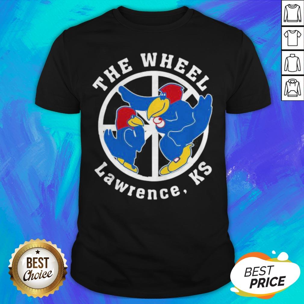 Top Kansas Jayhawks The Wheel Lawrence Ks Shirt