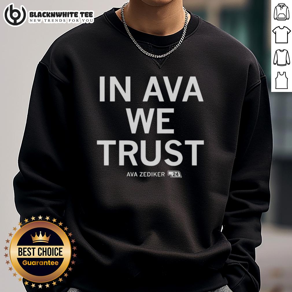 Good Creighton Bluejays Basketball In Ava Zediker We Trust T-Shirt - Image 5
