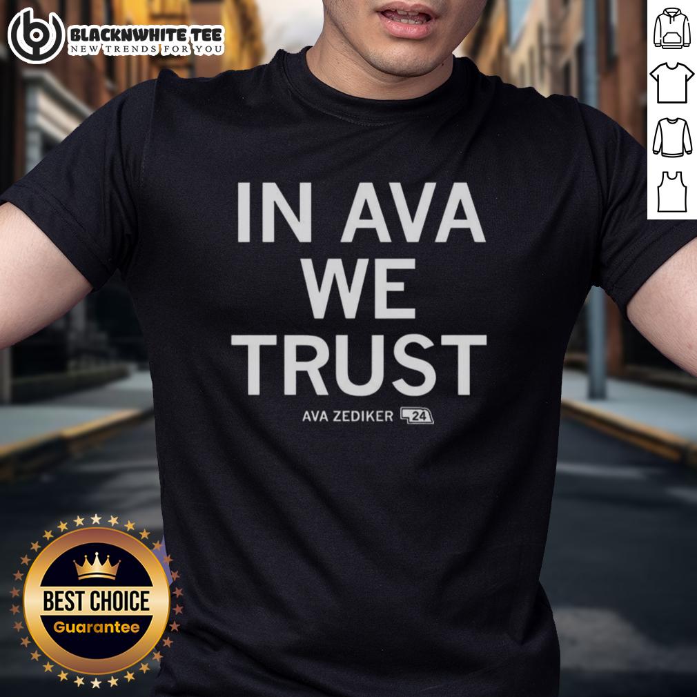 Good Creighton Bluejays Basketball In Ava Zediker We Trust T-Shirt