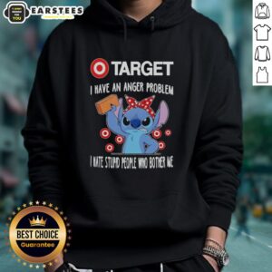 Alternative view of Cute Stitch X Target I Have An Anger Problem I Hate Stupid People Who Bother Me T-Shirt