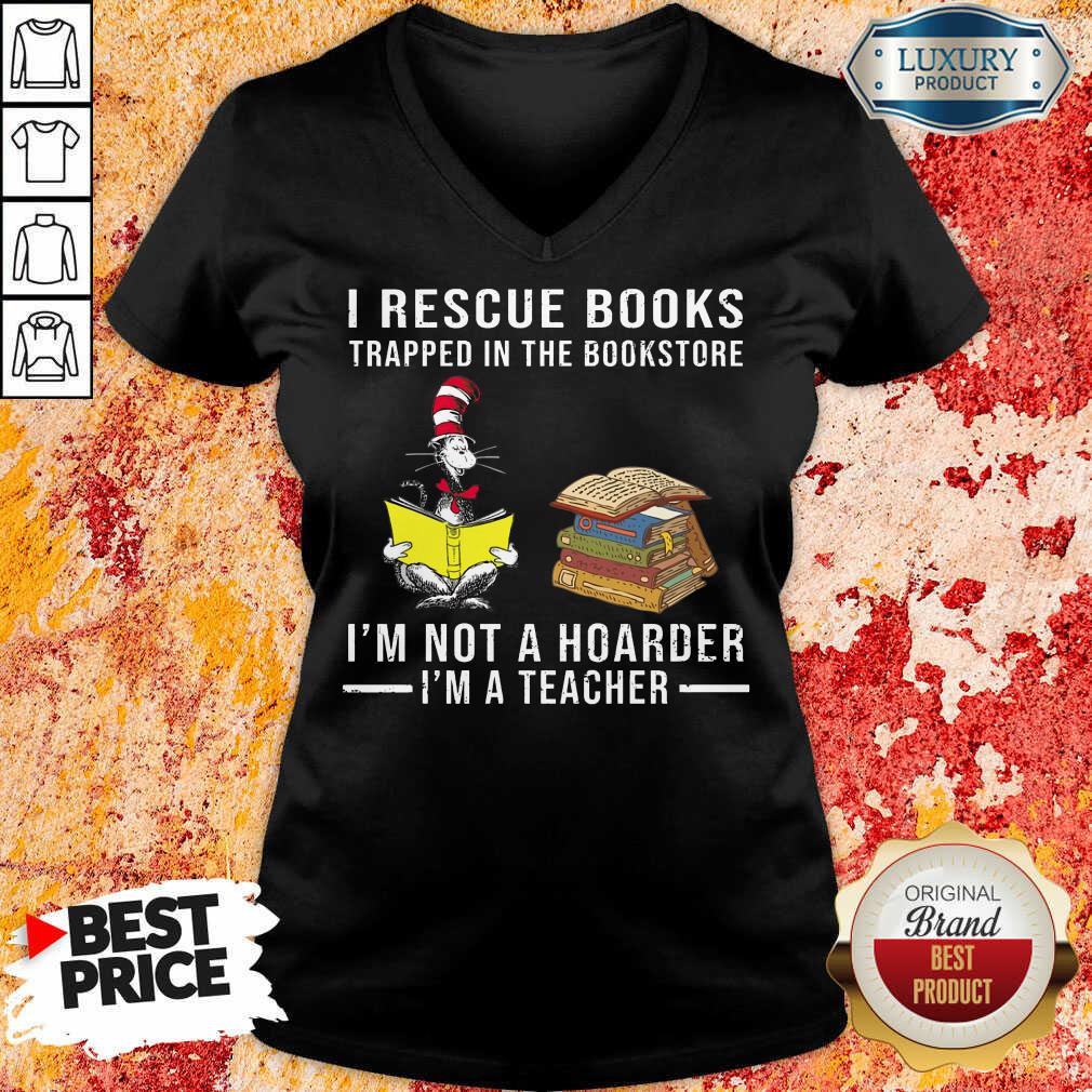 I'm Not A Hoarder I'm A Teacher Shirt - Image 2