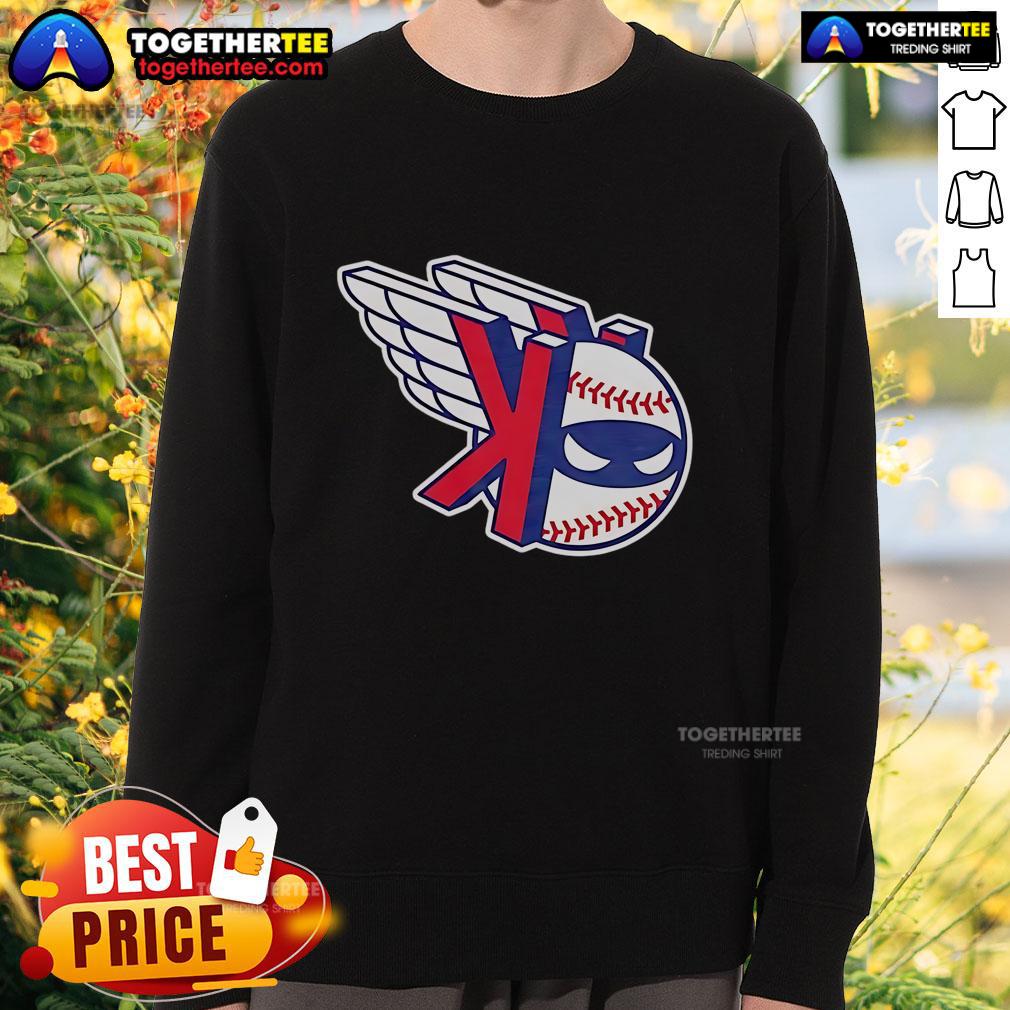 Original Pitching Ninja Cleveland Guardians K Wings T-Shirt - Image 5
