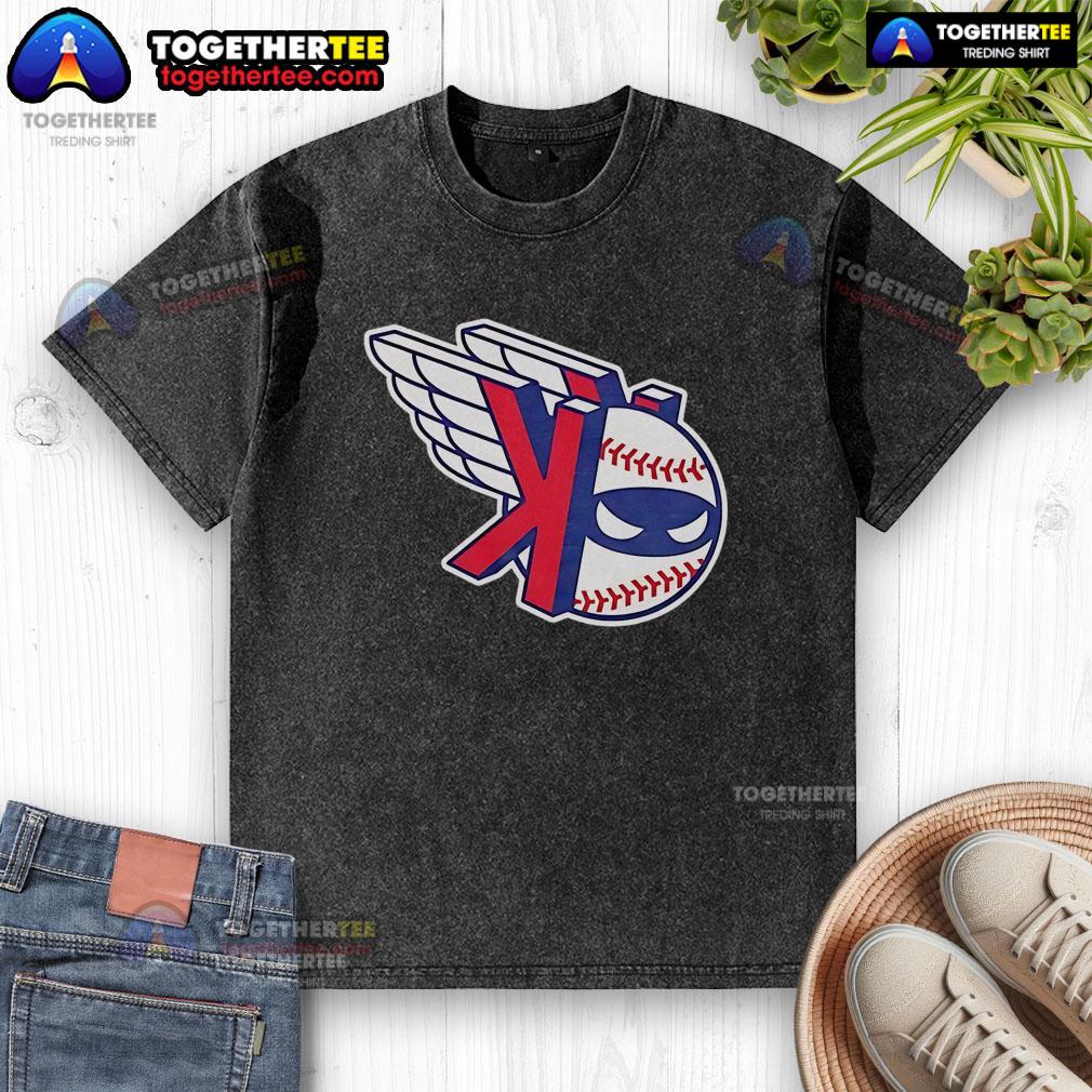 Original Pitching Ninja Cleveland Guardians K Wings T-Shirt - Image 6