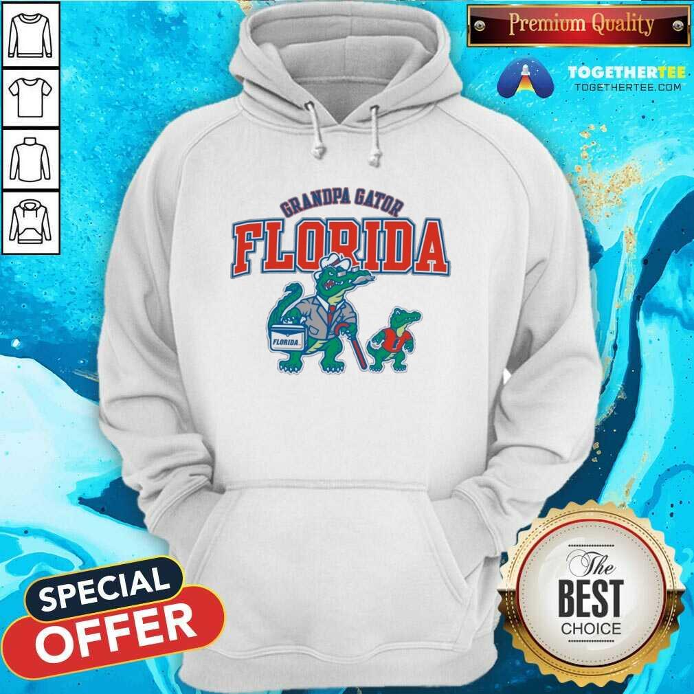 Great University Of Florida Grandpa Gators T-Shirt - Image 2