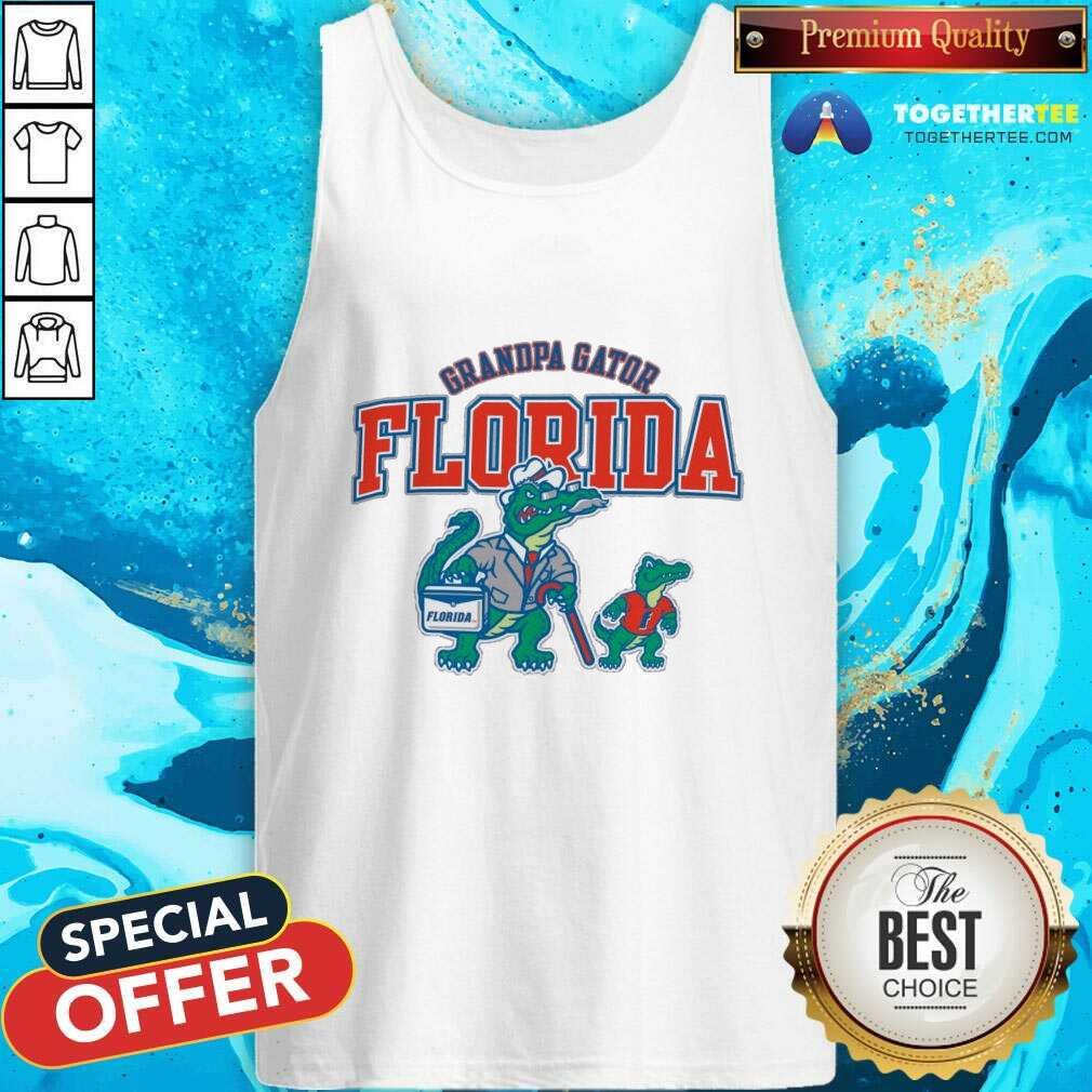 Great University Of Florida Grandpa Gators T-Shirt - Image 5