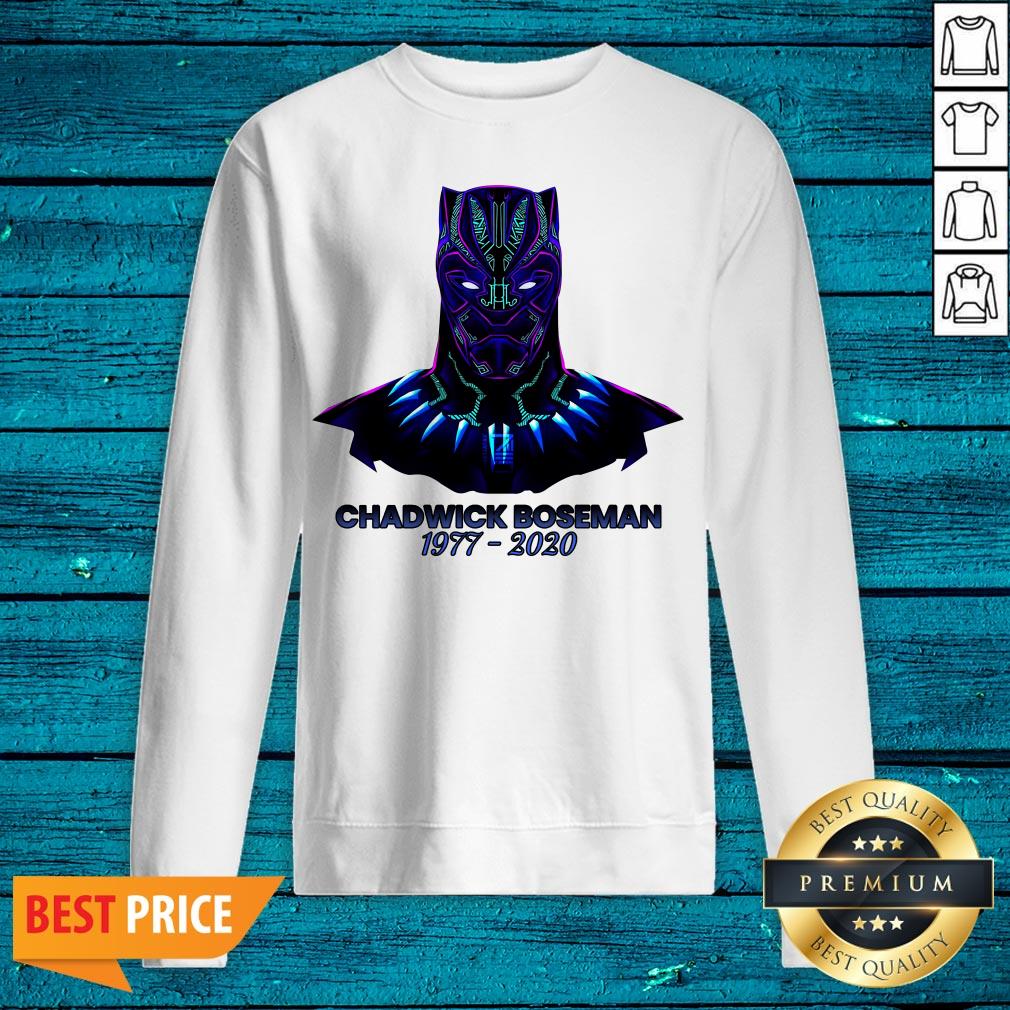 Rip Chadwick Boseman 1977 2020 Shirt - Image 2