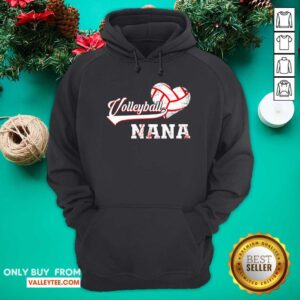 Alternative view of Original Volleyball Nana Heart Shirt