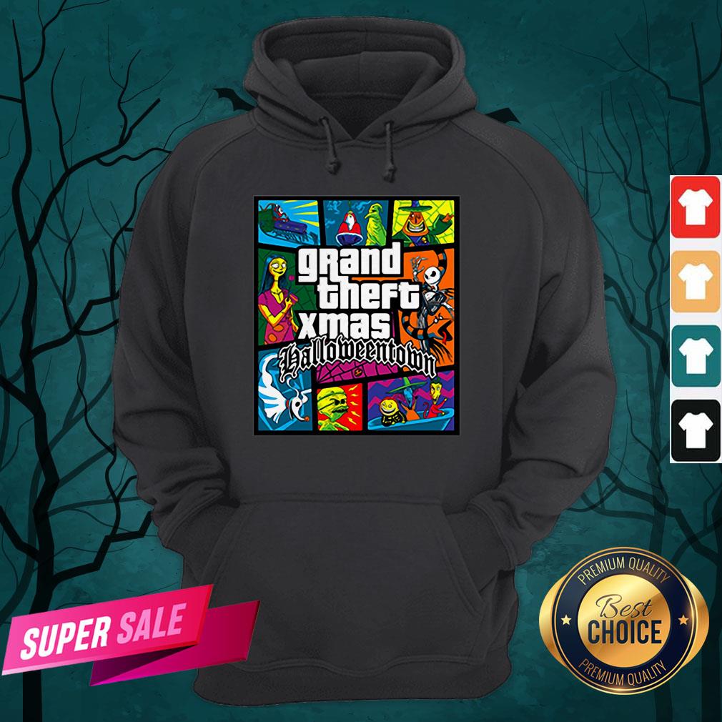 Grand Theft Xmas Halloween Town Shirt - Image 3