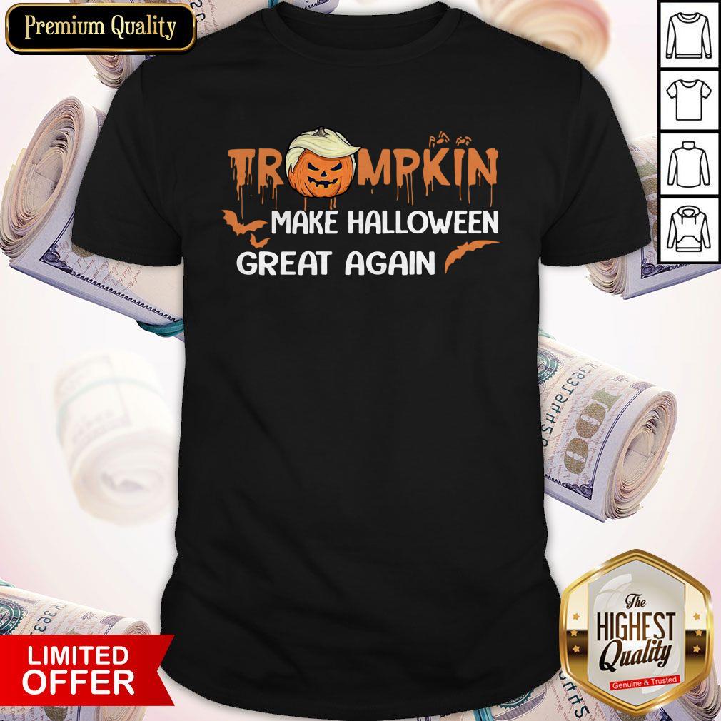 Official Trumpkin Make Halloween Great Again Shirt