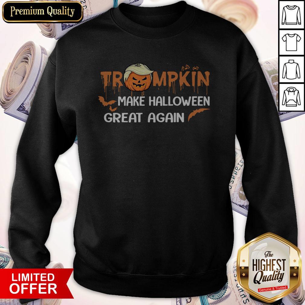 Official Trumpkin Make Halloween Great Again Shirt - Image 4