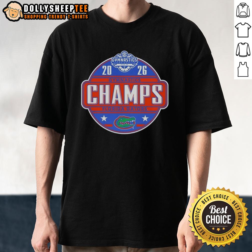 Official Florida Gators 2025 SEC Women's Gymnastics Champions T-Shirt
