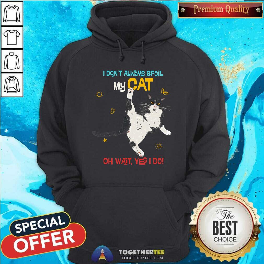 Spoil My Cat Oh Wait I Do Shirt - Image 4