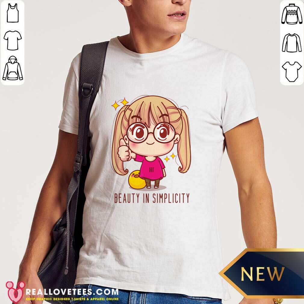 Beauty In Simplicity Chibi Shirt