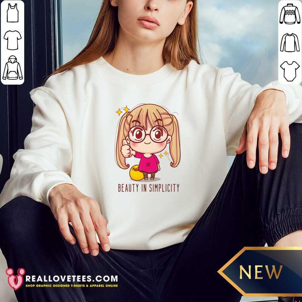 Beauty In Simplicity Chibi Shirt - Image 3