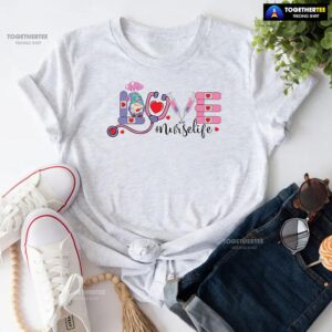 Alternative view of Love Nurse Life Gnome T-Shirt
