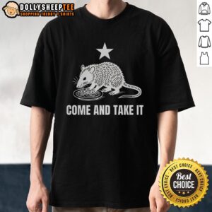 Awesome Opossum Come And Take It Logo T-Shirt