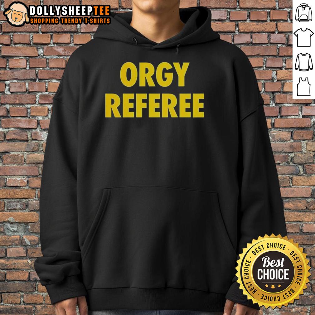 Awesome Orgy Referee Logo T-Shirt - Image 2