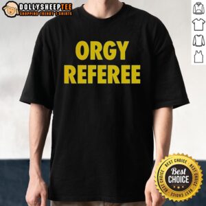 Awesome Orgy Referee Logo T-Shirt