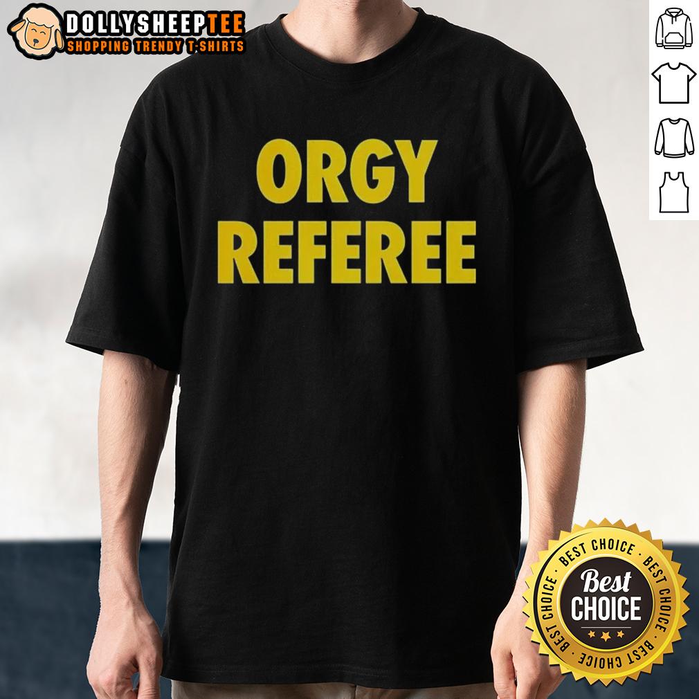 Awesome Orgy Referee Logo T-Shirt