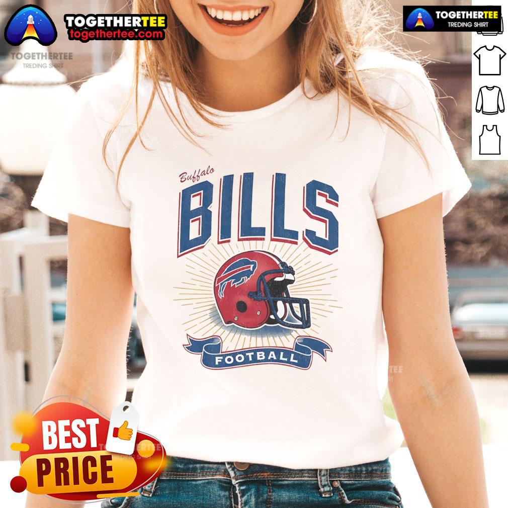 Good Buffalo Bills Prime Franklin Red Helmet T-Shirt - Image 3