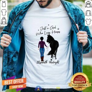 Beautiful Walking With Horse Customized Shirt