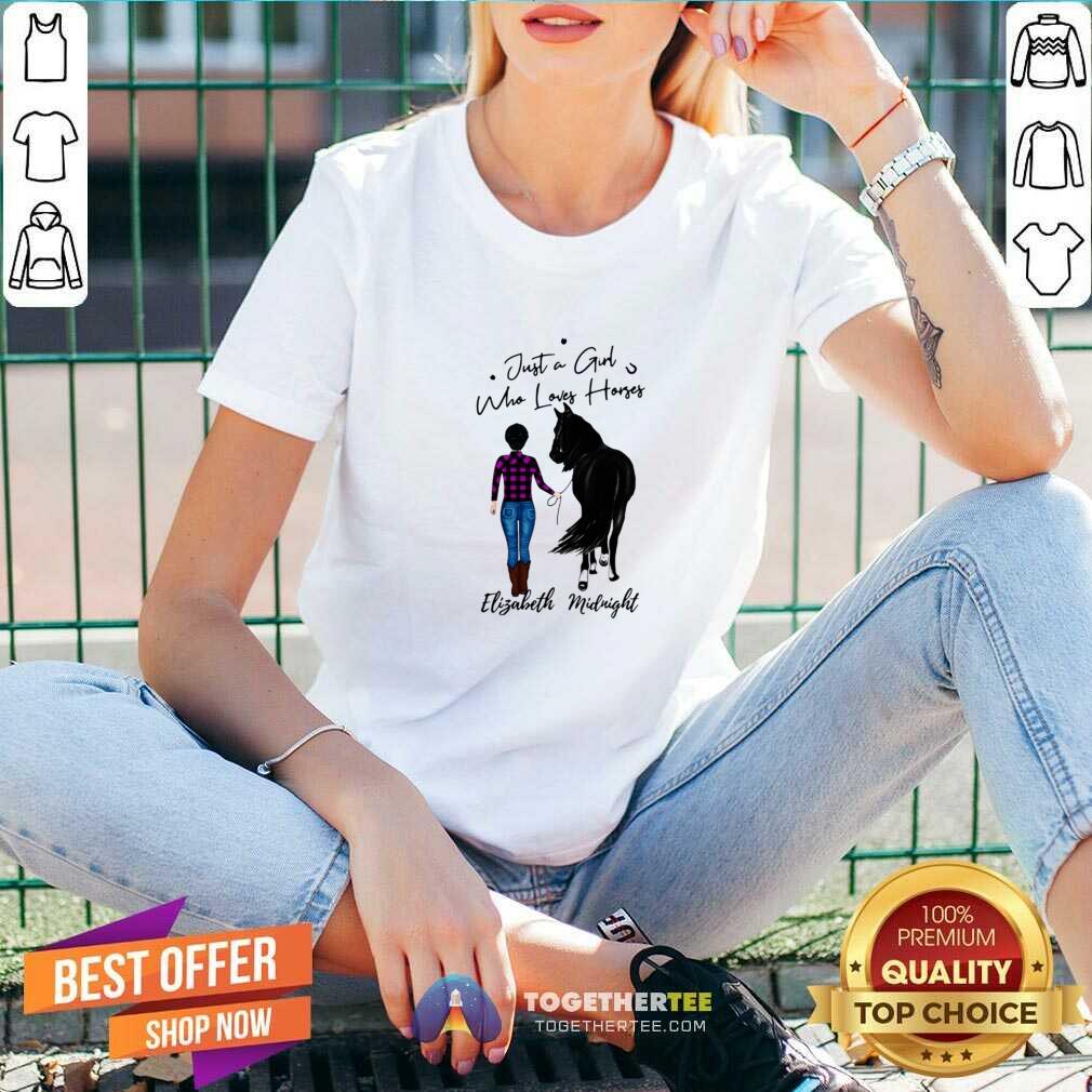 Beautiful Walking With Horse Customized Shirt - Image 2