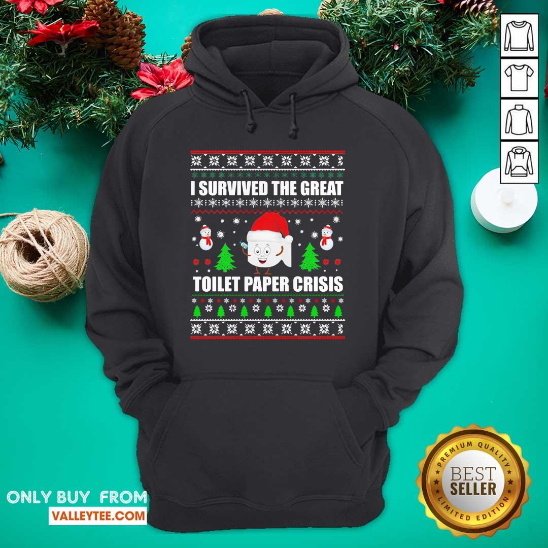 Sweet I Survived The Great Toilet Paper Crisis Christmas Shirt - Image 3