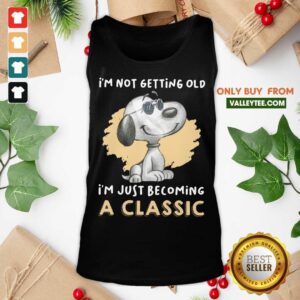 Alternative view of Wicked Snoopy I'm Not Getting Old I'm Just Becoming A Classic Shirt