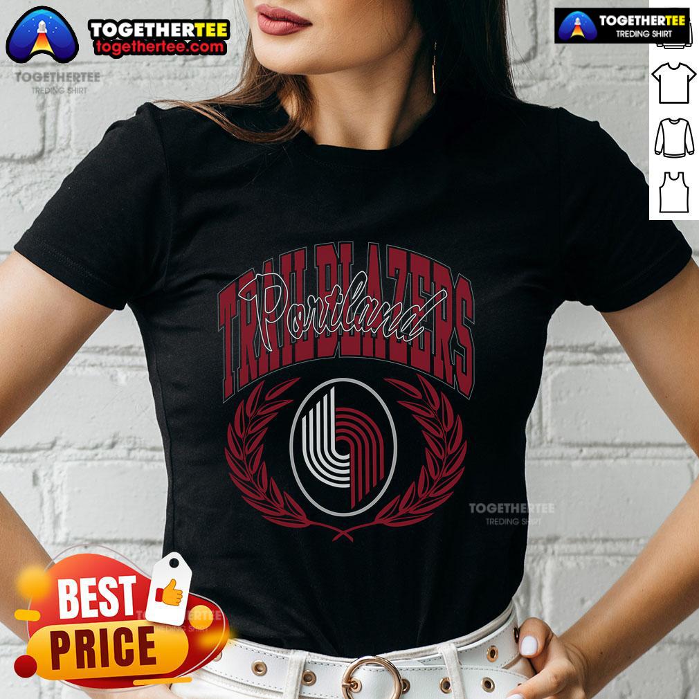 Top Portland Trail Blazers Mitchell & Ness NBA X Michelob Ultra Rewind T-Shirt - Image 3