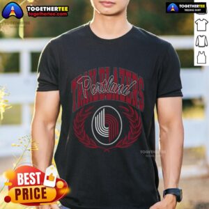 Top Portland Trail Blazers Mitchell & Ness NBA X Michelob Ultra Rewind T-Shirt