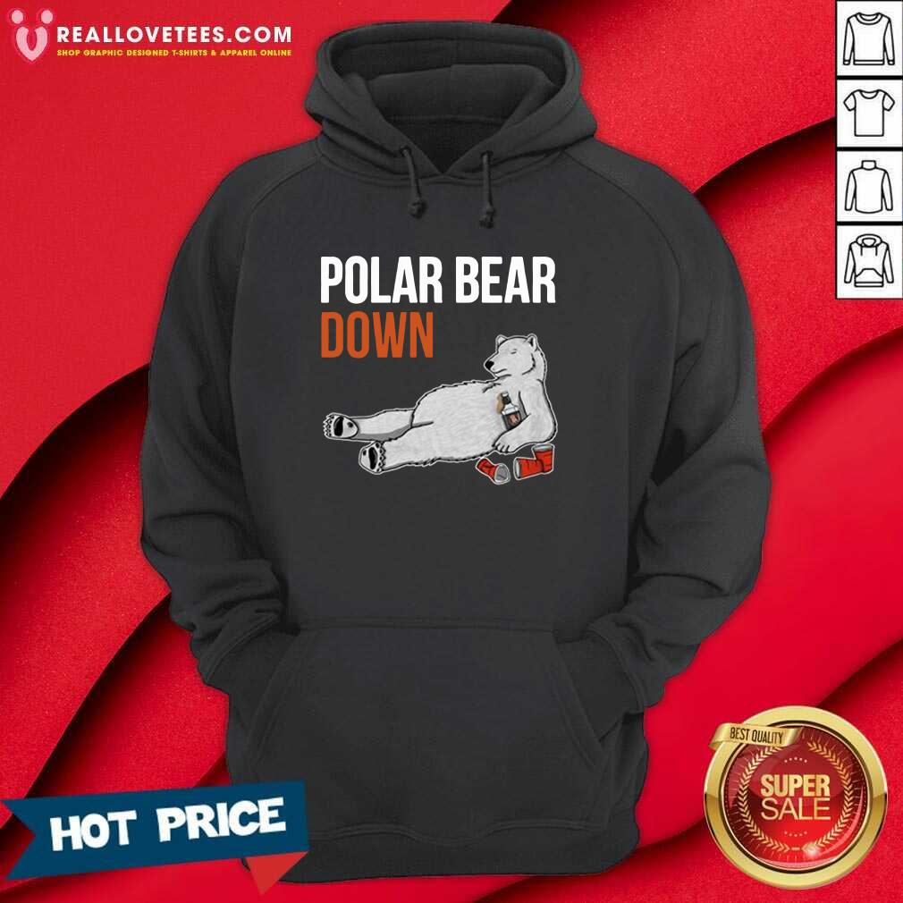 Super Nice Polar Bear Down 2021 Shirt - Image 4
