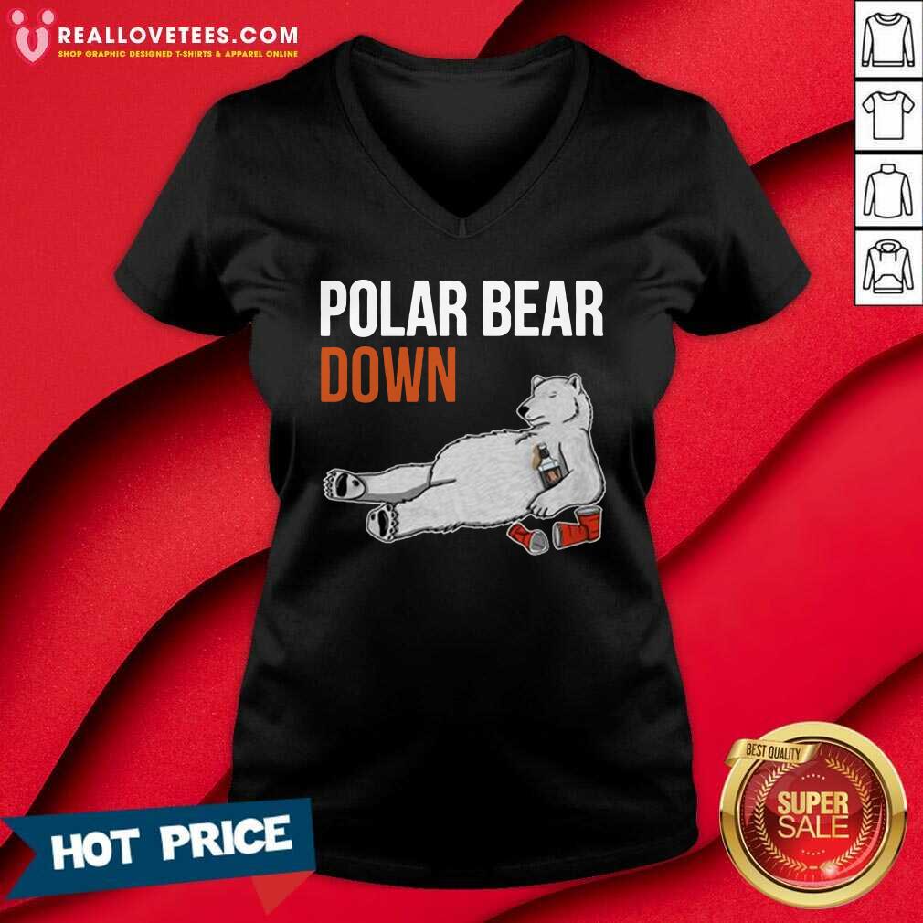Super Nice Polar Bear Down 2021 Shirt - Image 5