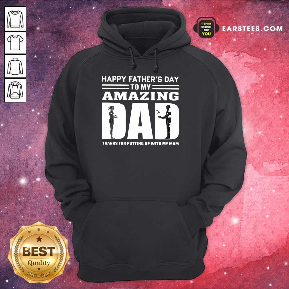 Top Happy Fathers Day Amazing Dad Shirt - Image 4
